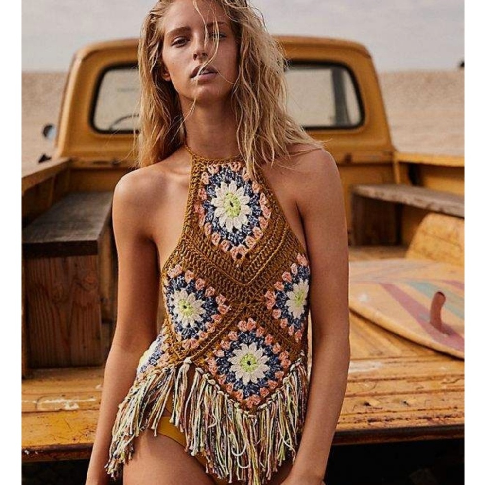 Free people Crochet top